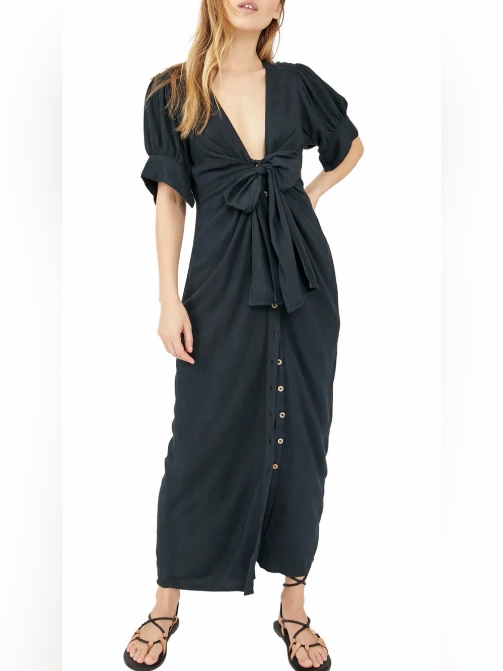 Free People Vintage Summer Midi Dress